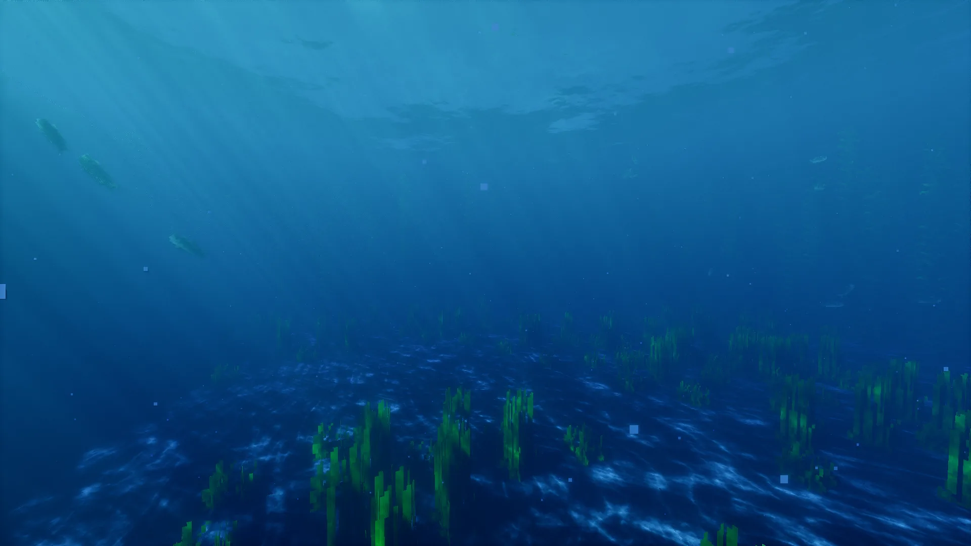 Underwater EarthCraft ocean environment
